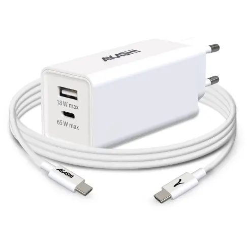 Chargeur secteur AKASHI ALTGAN65W - 1