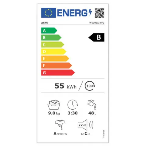 Lave-linge frontal ASKO W6098X.W/2 - 7