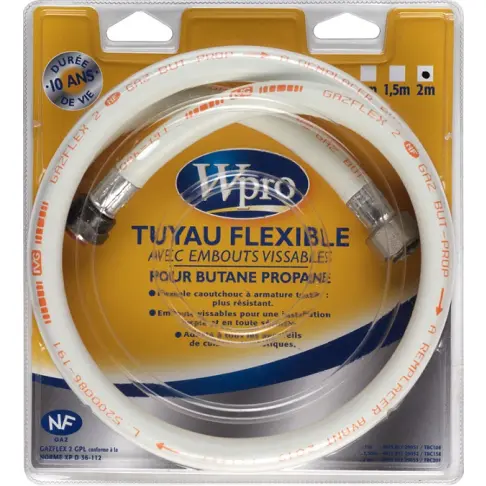 Tuyau de gaz WPRO TBC 208 - 1 Tuyau de gaz WPRO TBC 208 - 1