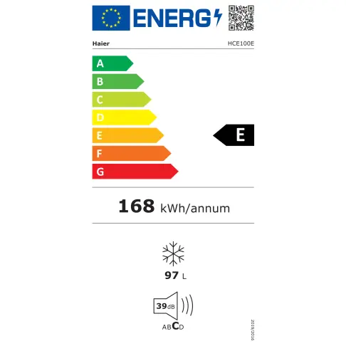 Congélateur coffre HAIER HCE100E - 3