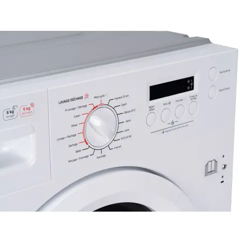 Lave-linge séchant intégrable FAGOR FLSI8614BW - 7