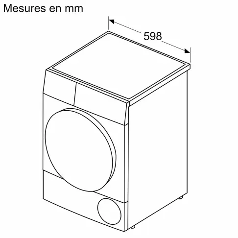 Sèche-linge BOSCH WQB245A0FR - 10