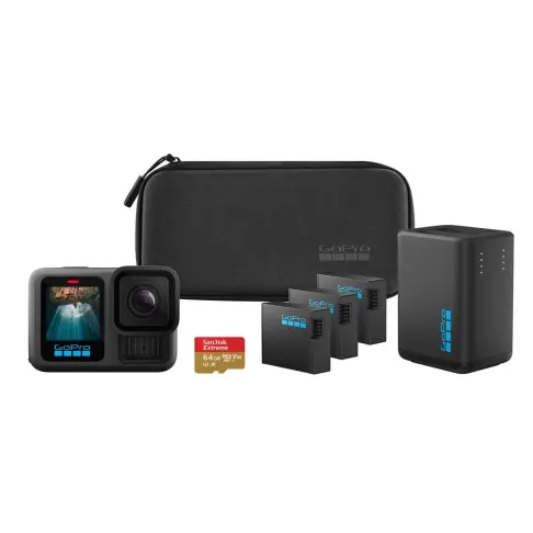 Caméra action GOPRO HERO 13 BK EXT POWER BUNDLE - 1 Caméra action GOPRO HERO 13 BK EXT POWER BUNDLE - 1