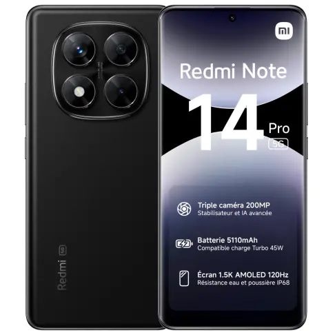 Smartphone XIAOMI REDMINOTE14PRO5G256 - 1 Smartphone XIAOMI REDMINOTE14PRO5G256 - 1