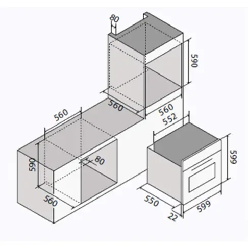 Four hydrolyse ELICA VIRTUSMULTI60DDBL - 4