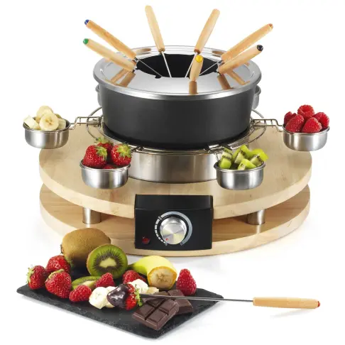 Machine à fondue KITCHEN CHEF KCWOOD FOND 8 - 2