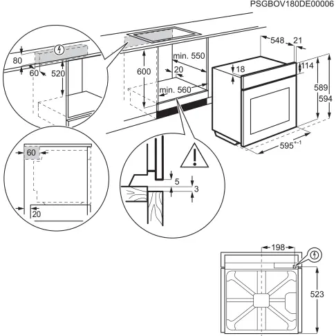Four catalyse ELECTROLUX EOD3C04X - 3