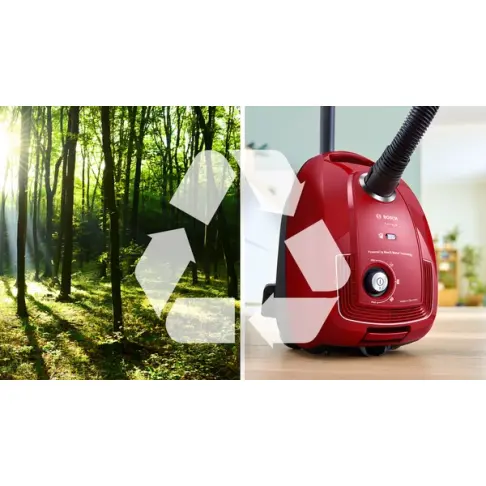 Aspirateur traineau avec sac BOSCH BGB38RD2 - 10