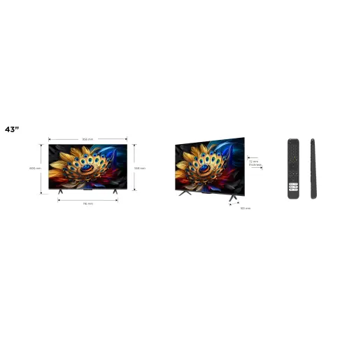 Tv led 43'' TCL 43C69B - 6