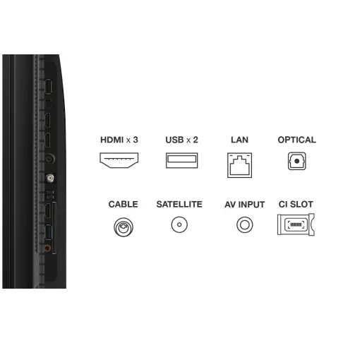 Tv led 43'' TCL 43C69B - 7