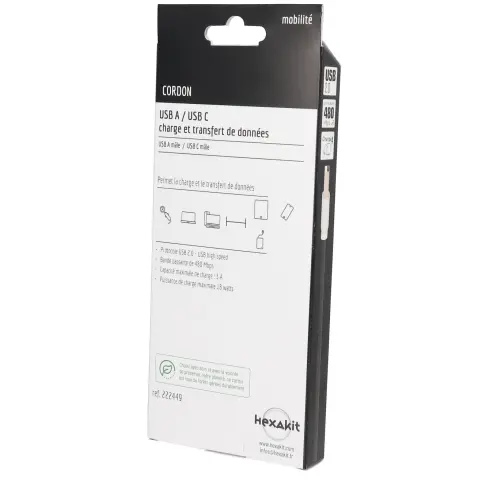 Cordon usb HEXAKIT 222449 - 3