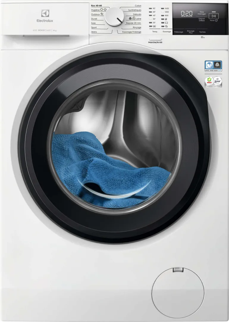 Lave-linge Electrolux EWF0814A4 – 8 Kg, 1400 Tours/min, Frontal 60cm, Blanc, Neuf