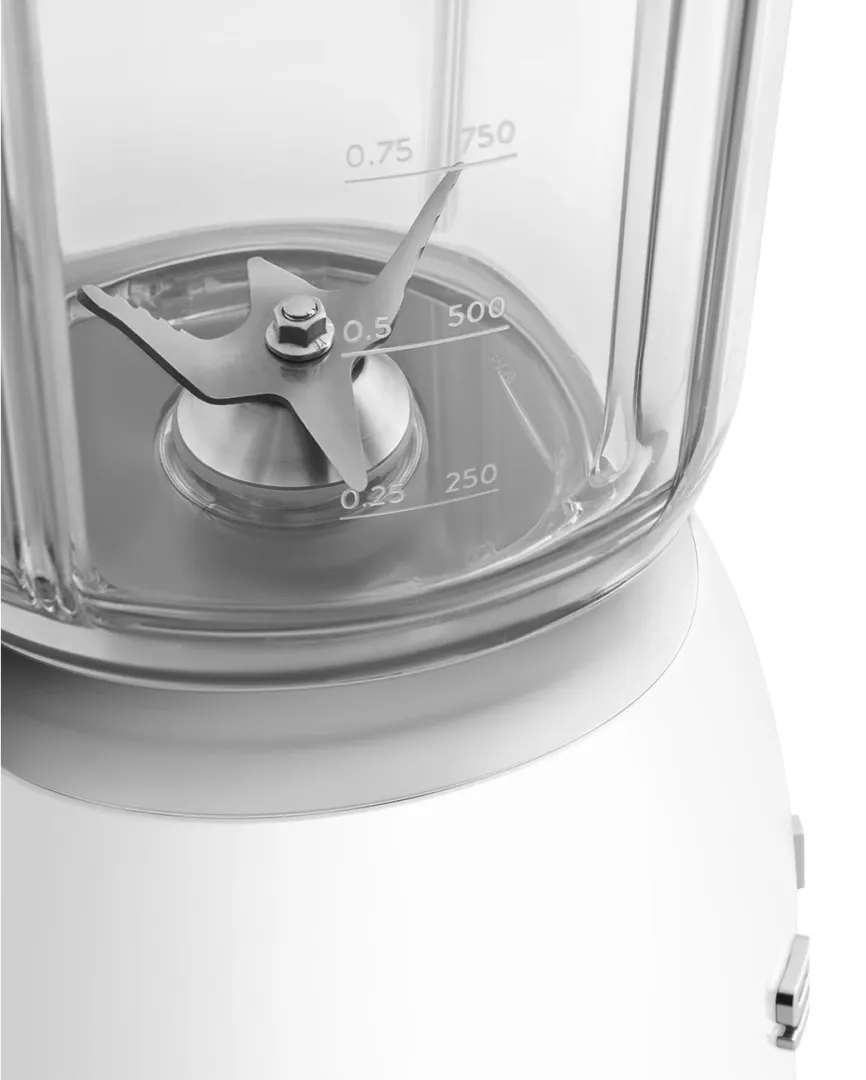 Mixer Smeg Années 50 PBF01BLEU Noir - Robot Mixeur Électrique - Neuf Sous Blister