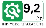 Indice de réparabilité Smartphone DORO AURORAA30NOIR - Indice de réparabilité