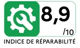 Indice de réparabilité Aspirateur traineau avec sac ROWENTA RO4934EA - Indice de réparabilité