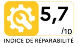 Indice de réparabilité Ordinateur portable HP 15-FD0092NF - Indice de réparabilité