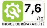 Indice de réparabilité Lave-vaisselle tout intégré 60 cm BEKO PDIN 25311 - Indice de réparabilité
