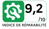 Indice de réparabilité Lave-vaisselle intégré 60 cm BOSCH SMI4HCB19E - Indice de réparabilité