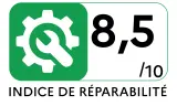 Indice de réparabilité Lave-vaisselle 60 cm MIELE G5410SCBB - Indice de réparabilité