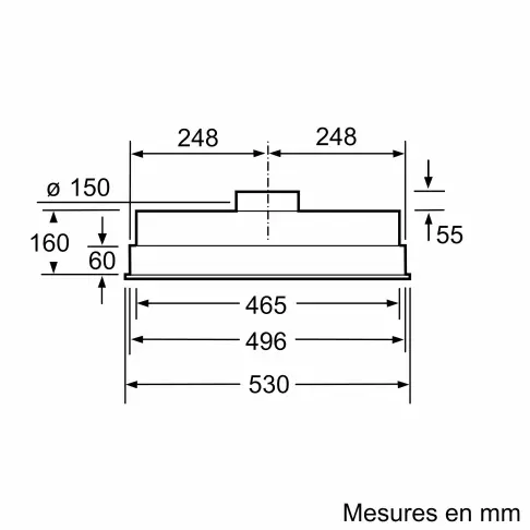 Groupe BOSCH DHL555BM - 9