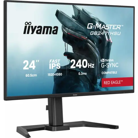 Ecran pc gaming IIYAMA GB2471HSU-B1 - 3