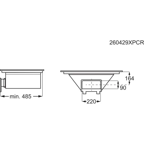 Plaque aspirante induction AEG TT84CB00CB - 8