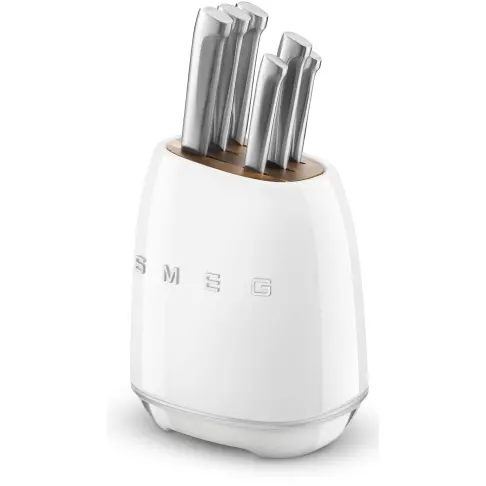 bloc 6couteaux.inox.blanc. - 1