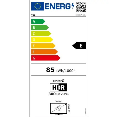 Tv led 65'' TCL 65C6KPRO - 10