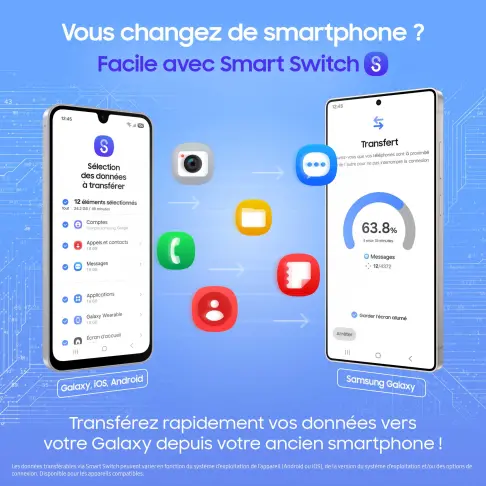 Smartphone SAMSUNG GALAXYS26ULTRABLEU1T - 12