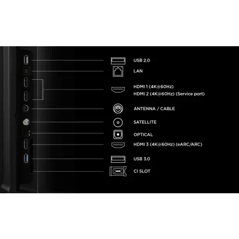 Tv led 55'' TCL 55P79L - 9
