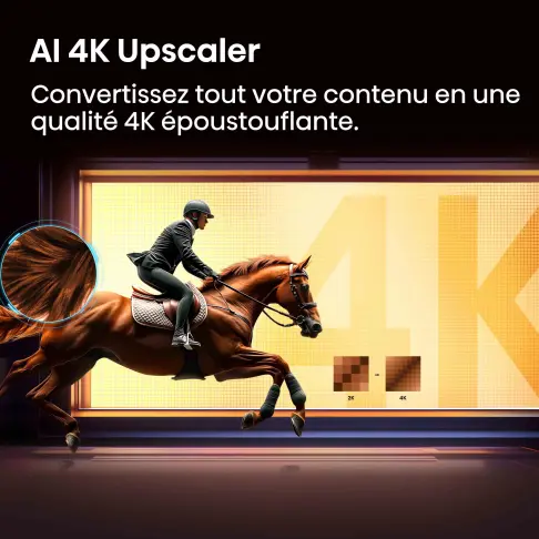 Télé led 65'' HISENSE 65A6S - 9