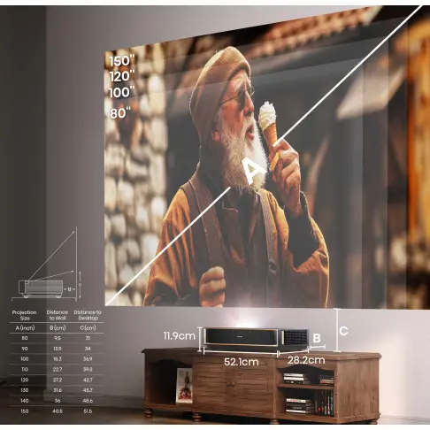 Vidéoprojecteur HISENSE PT1 - 7