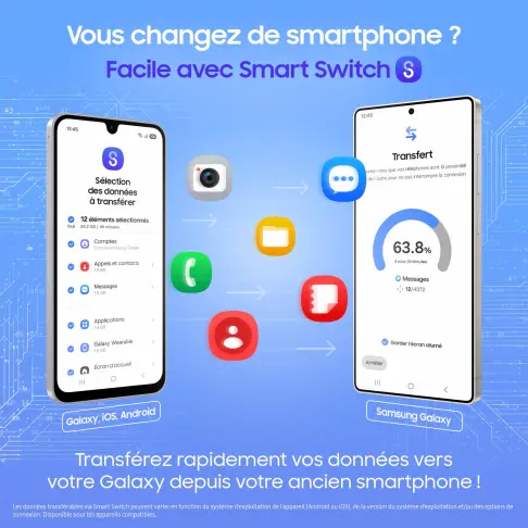 Smartphone SAMSUNG GALAXYS26BLEU512 - 12