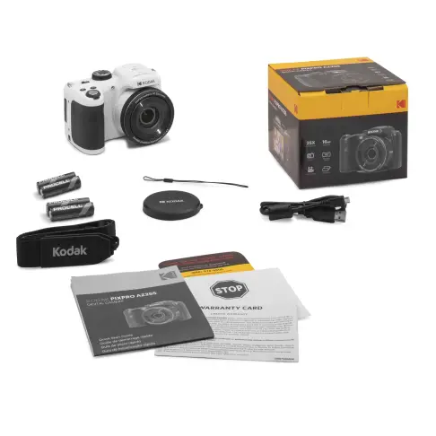Appareil photo bridge KODAK AZ 255 BLANC - 9