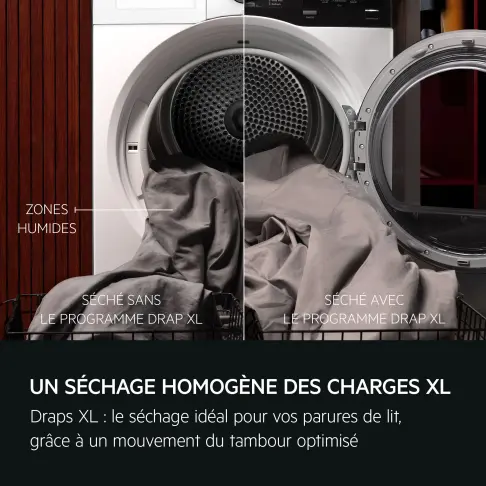 Sèche-linge frontal AEG TE7G9CBS - 5