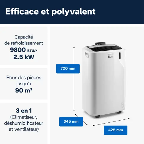 Climatisation DELONGHI PACEM90SILENT - 4