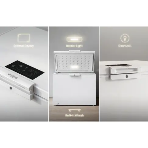 Congélateur coffre WHIRLPOOL W3RHS37EW2 - 6