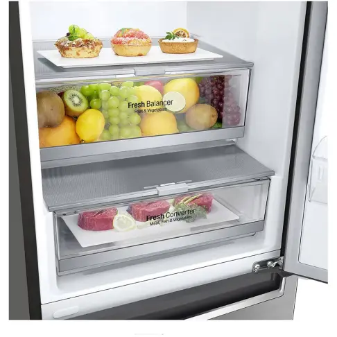 Réfrigérateur combiné inversé LG GBB72PZUDN - 4