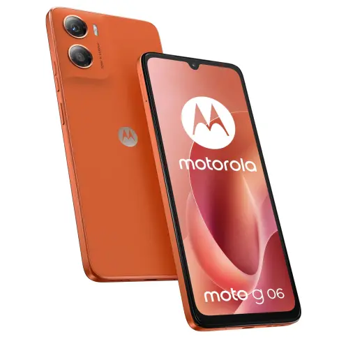 Smartphone MOTOROLA G06ORANGE - 1