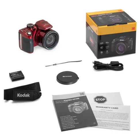 Appareil photo bridge KODAK AZ 425 ROUGE - 9