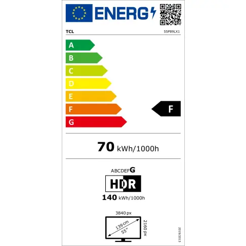 Tv led 55'' TCL 55P89L - 10