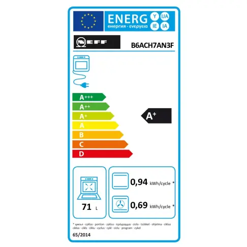 Four pyrolyse NEFF B6ACH7AN3F - 13