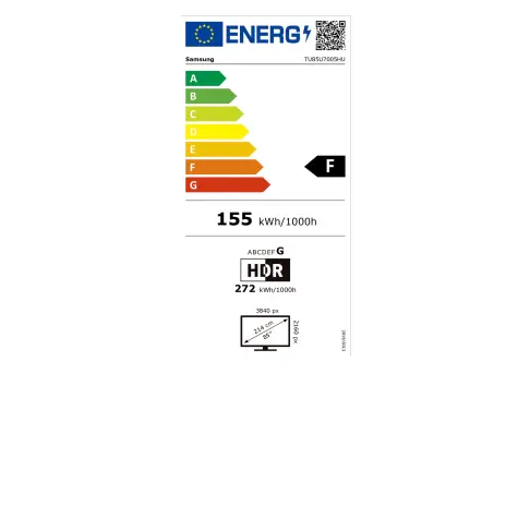 Tv led 85'' SAMSUNG TU85U70005H - 15