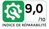 Lave-vaisselle tout intégré 60 cm MIELE G7655SCVIXXL - Indice de réparabilité